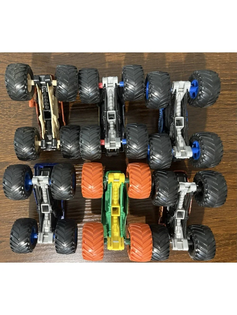 Hot Wheels Die Cast Monster Trucks 1:64 Lot Of 6